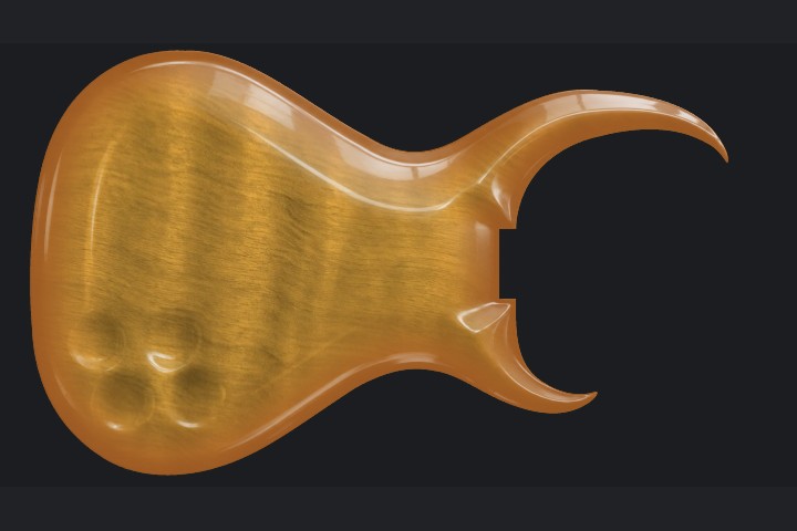 Matadaur with Honey amber burst