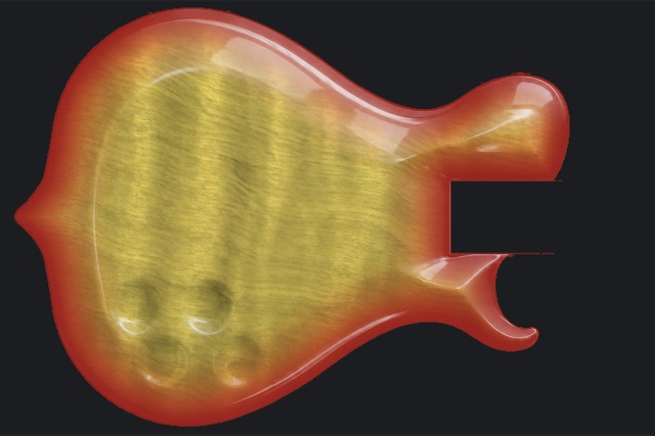 Oryx with Cherry sunburst