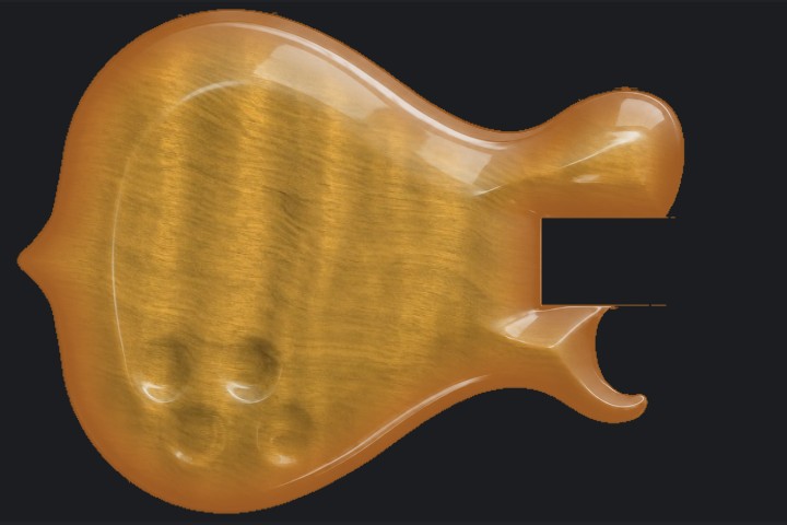 Oryx with Honey amber burst