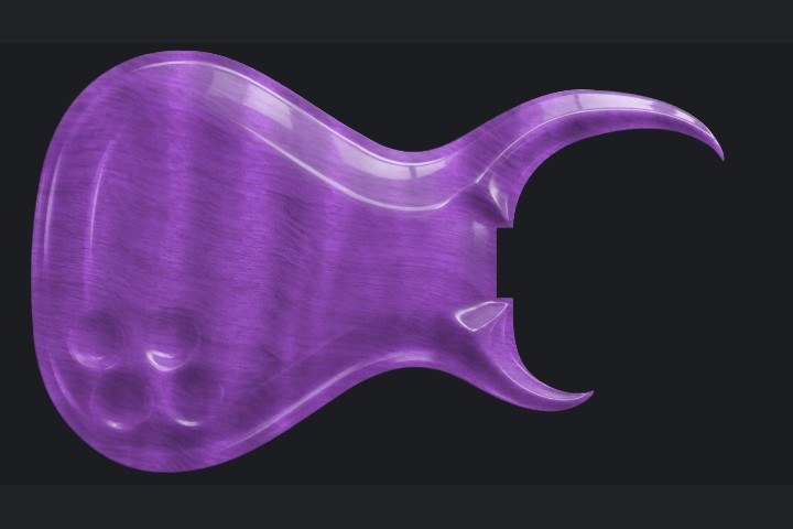 Matadaur in Royal purple on Flame maple