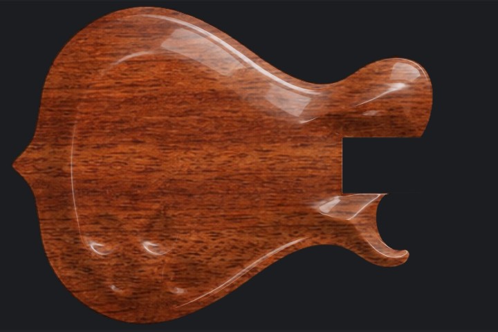 Oryx in Natural mahogany on Red mahogany