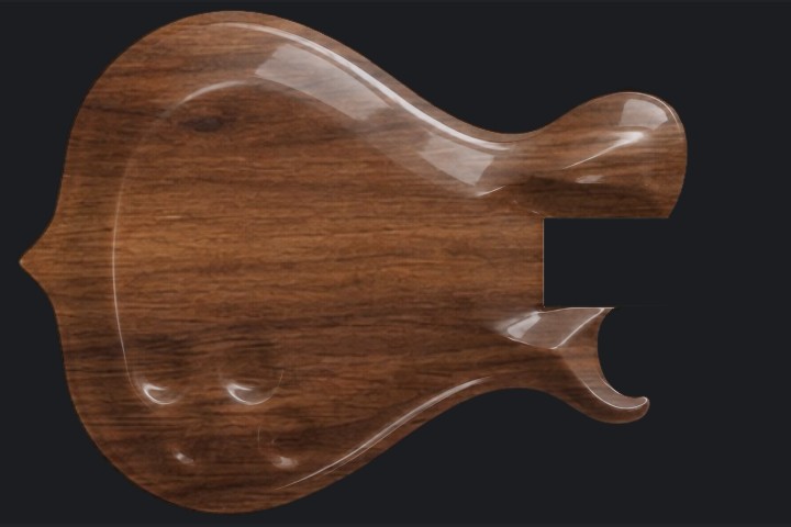 Oryx in Natural walnut on Walnut