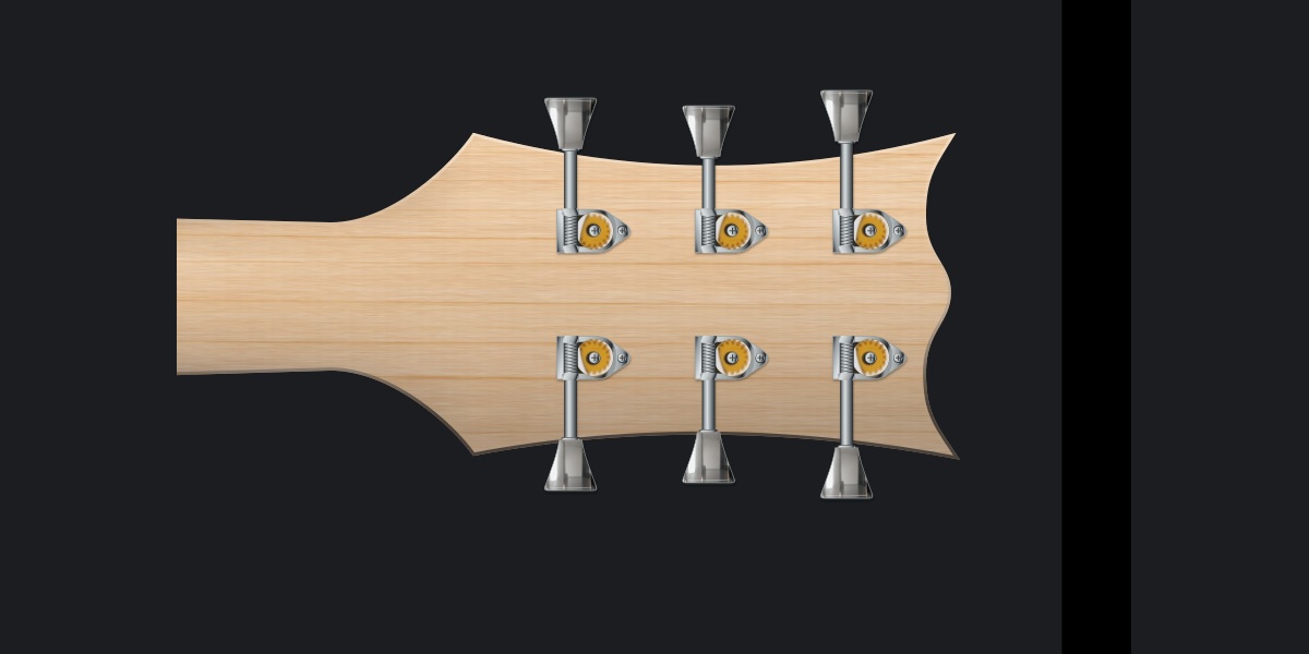 Matadaur rear headstock with Hipshot Classic Open Gear