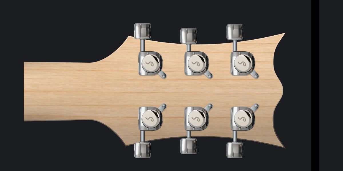 Oryx rear headstock with Schaller M6 135 Locking 3+3