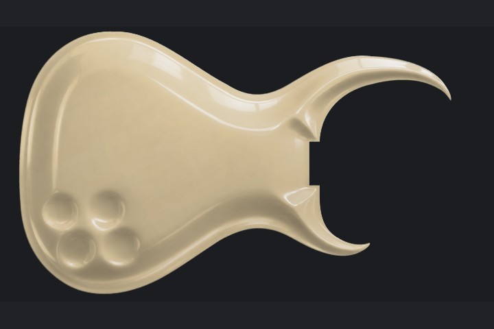 Matadaur in Natural cream on Flame maple
