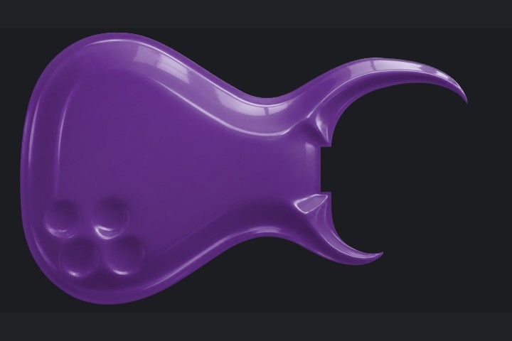 Matadaur in Royal purple on Flame maple