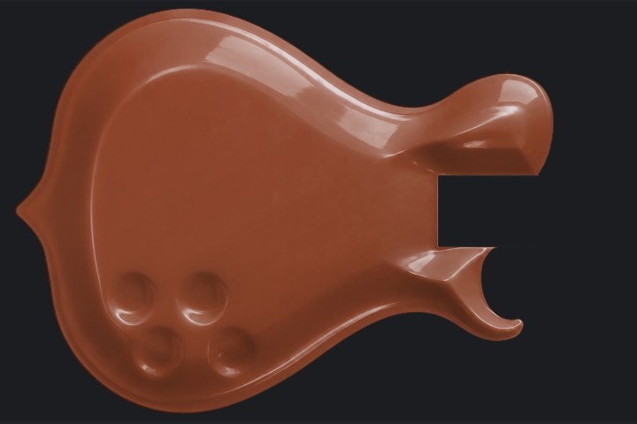 Oryx in Mahogany brown on Red mahogany