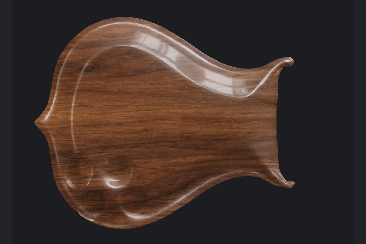 Sphyx in Natural walnut on Walnut